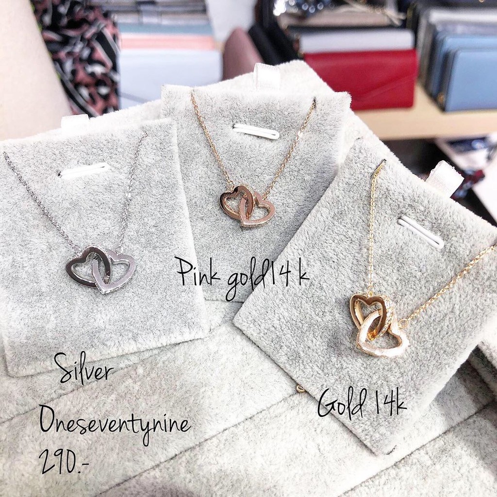 OneSeventyNine สร้อยคอพร้อมจี้เพชร CZ รุ่น OSN713