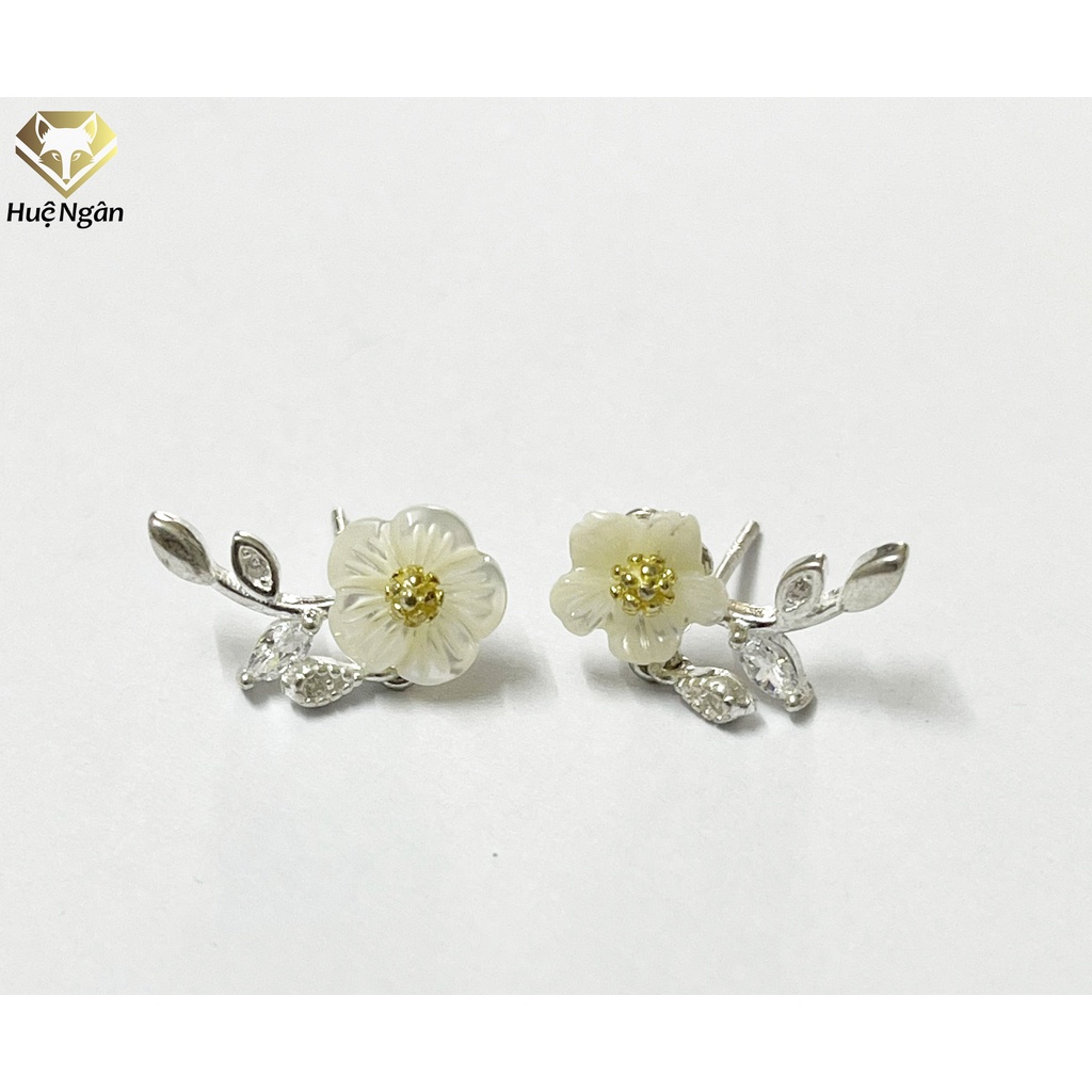 ต่างหูเงิน 925 Hue Ngan - RYE ดอกแอปริคอท140962