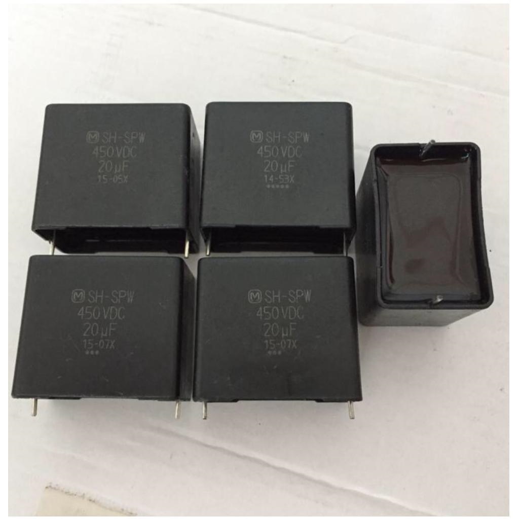 2 ชิ้นใหม่ SH-SPW 450VDC 20UF Electrodeless ตัวเก็บประจุโมดูล 450V DC 20UF 450v20uf 450VDC20UF Airco