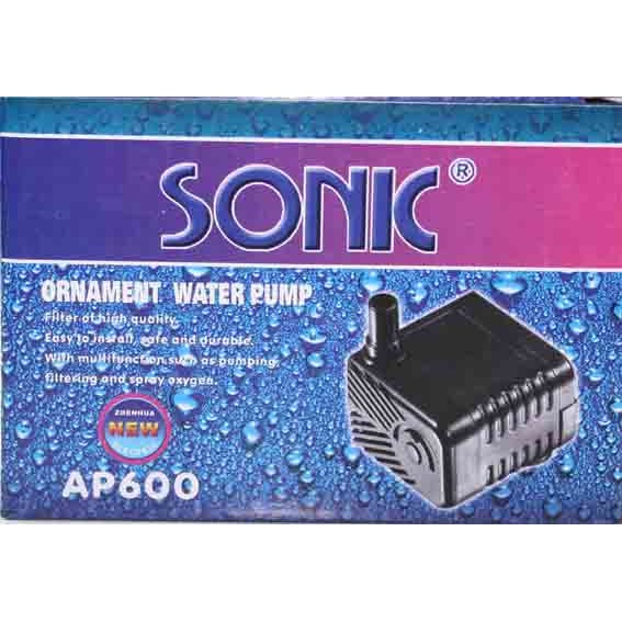 sonic ap 600 ปั้มน้ำขนาดจิ๋ว 100-600 L/Hr