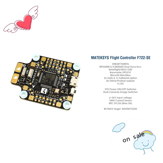 Matek f722 online se ardupilot