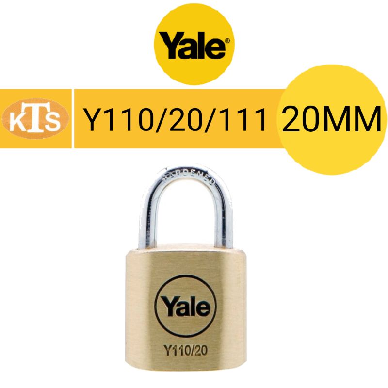 YALE 20MM YE110/20/111 PADLOCK