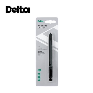 มีดคัตเตอร์ เดลต้า รุ่น DT-707S ขนาด 9 มม. (คละสี) | 30 Degree Blade Cutter Delta DT-707S size 9 mm (assorted colors)