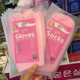 ถุงเท้าสปา ถุงเท้าเจล นุ่มเท้า ใช้ครั้งแรกเห็นผล Spa Moisture Gel Glove ถุงเท้า ผสมอโรเวล่า วิตามินอี