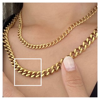 RINDA.STUDIO - Bold chunky chain 7mm (stainless steel)