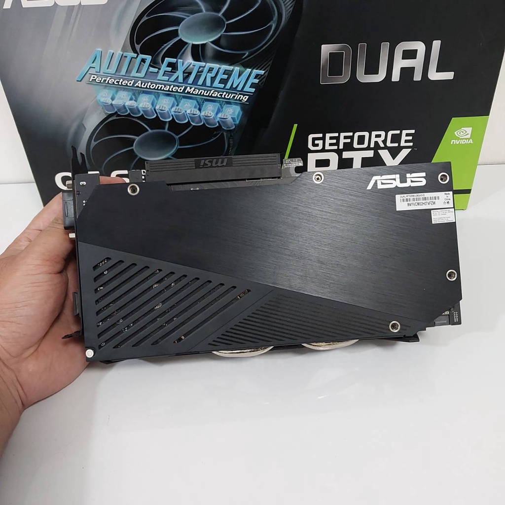 สินค้ามือสอง VGA (การ์ดแสดงผล) ASUS DUAL RTX2060 O6G EVO 6GB GDDR6 ...