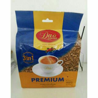 Dao coffee 3 in 1 premium 600g 20g×30ซอง