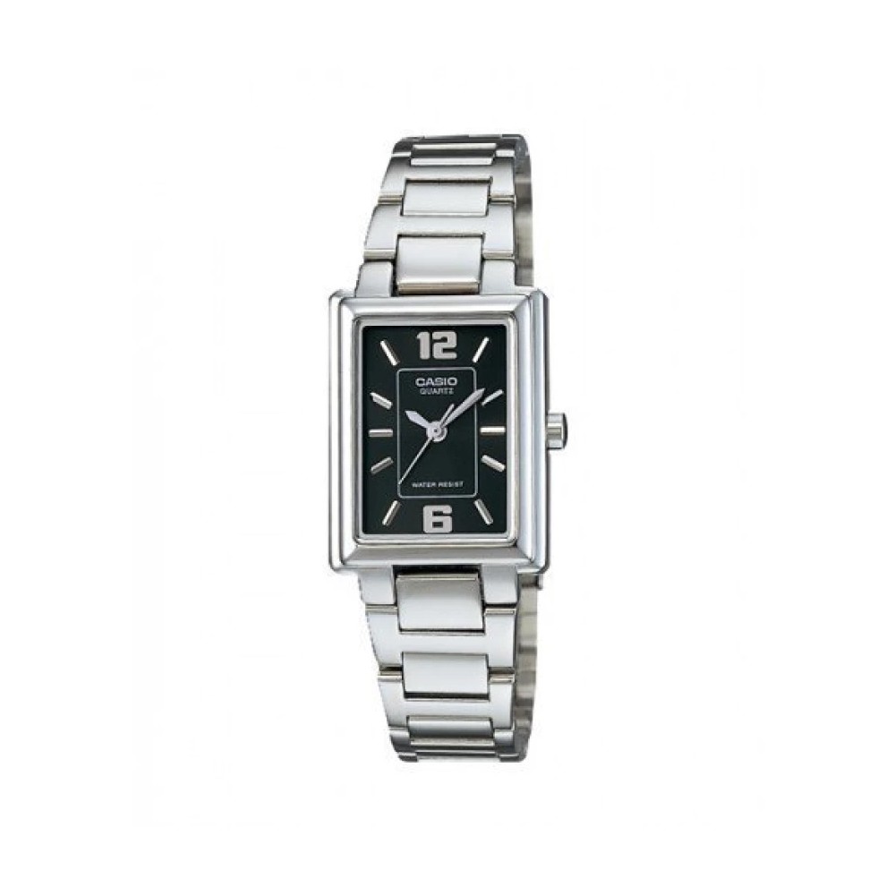 Casio นาฬิกาผู้หญิง สีเงิน สายสแตนเลส รุ่น LTP-1238D-1ADF,LTP-1238D-1A,LTP-1238D