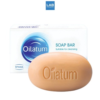 OILATUM Soap Bar 100 g. -  ออยลาตุ้ม โซพ บาร์ สบู่อาบน้ำ สำหรับคนผิวแห้ง แพ้ง่าย 1 ก้อน น้ำหนัก 100 กรัม