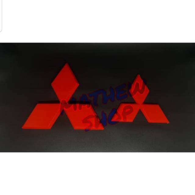 MERAH Mitsubishi Xpander 2017Up Red Logo Cover / Mitsubishi Xpander Red Logo / Mitsubishi Logo Emble