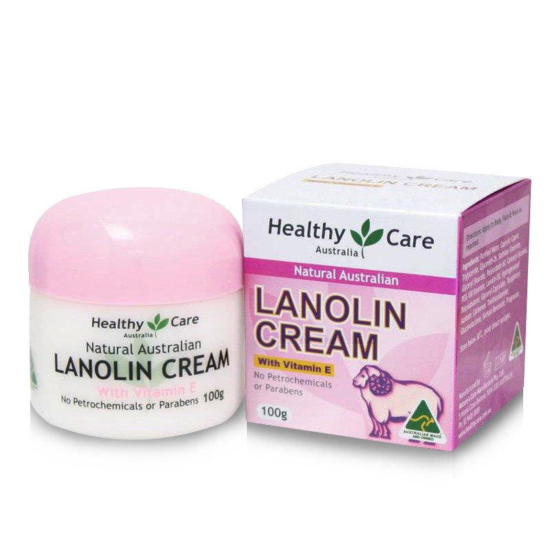 ครีมรกแกะ ออสเตรเลีย ลาโนลิน ผสมรกแกะสูตรวิตตามินอีเข้มข้น Lanolin Cream with VitaminE ของแท้100%