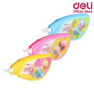 เทปลบคำผิด Deli H20601 Corrertion Tape คละสี