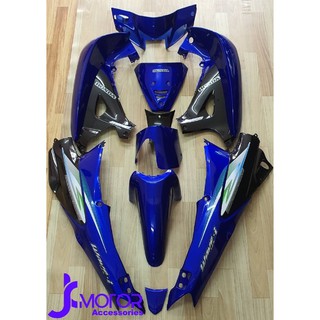 ชุดสี WAVE125 R/S สีน้ำเงินแก้ว-เทา