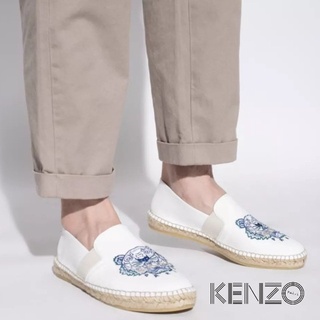 [เก็บ code ลดเพิ่ม 1000 บาท]พร้อมส่งในไทย📦รองเท้า ผู้ชาย Kenzo Elas Espadrilles Made in Spain **ของเเท้