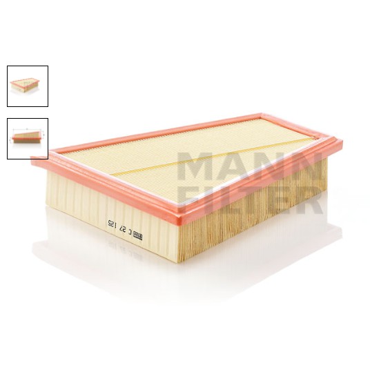 ไส้กรองอากาศ  BMW F10,11,18, X1-E84, Z4-E89 '09-'/ N20 /520 I C27125 MANN กรองอากาศ บีเอ็ม1371758290