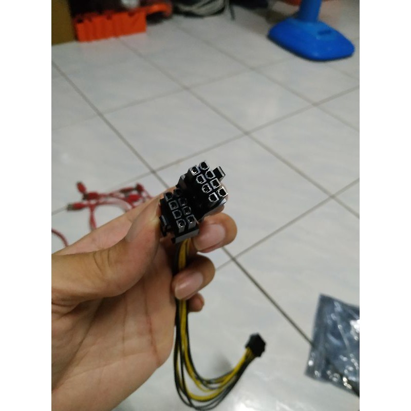 สาย 8pin female to 8pin male*2