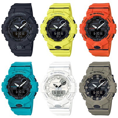 Gshock GBA-800 Series Step Tracker (GBA-800-1,GBA-800DG,GBA-800UC,GBA-800-9,GBA-800-2)
