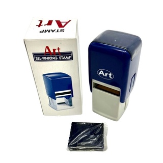 ตรายางหมึกในตัว(self-inking stamps) ART-524(24x24mm.)รูปทรงสี่เหลี่ยม