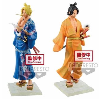 (Set คู่)​ Banpresto One Piece Magazine Figure A Piece of Dream (Sanji, Ace)