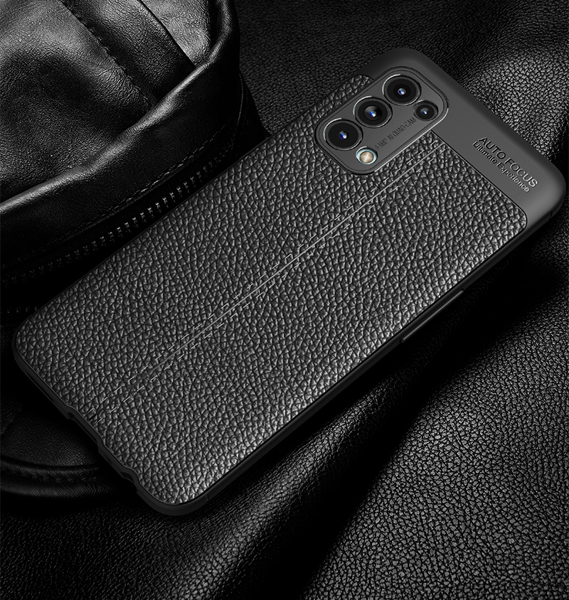สําหรับOppo Reno 5 5G 4G ShockProofยางSlim TPUหนังปกหลัง - รูปที่ 5