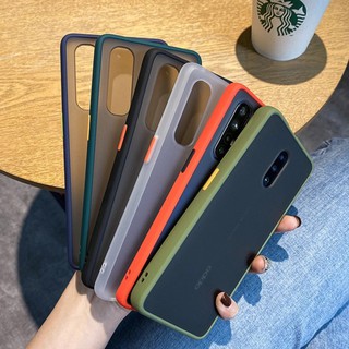 เคสขอบสีด้าน เคสกันกระแทก case Realme C11/realmeC12/realme c15/realme c17/realme7i/realme7pro/realme 5 5i 5s/realmeC3