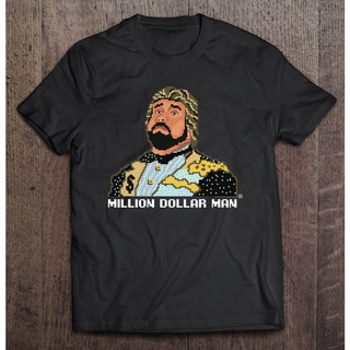 เสื้อยืด พิมพ์ลาย Wwe Million Dollar 8 Bit Tv สําหรับตกปลา