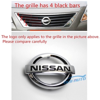 ป้ายตะแกรงด้านหน้า Mark/Logo Nissan Almera N17 2010-2013 Sylphy B17 ชิ้นส่วนโรงงานดั้งเดิม