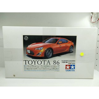 โมเดลรถประกอบของเเท้ Tamiya -1/24 Sport Car Series -Totota 86 -รถยนต์ โตโยต้า86