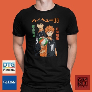 Haikyuu210P Haikyuu อะนิเมะ DTG พิมพ์เสื้อยืดกราฟิกสําหรับผู้ชาย / Unisex โดย Baru สําหรับผู้ชาย 1z=