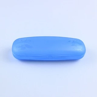 Ptq กล่องพลาสติกใส ความจุขนาดใหญ่ กันตก สุ่มสี สําหรับเก็บแว่นตา