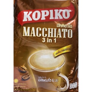 กาแฟโกปีโก Kopiko Macchiato 3 in 1 หอม กรุ่น ฟินๆ