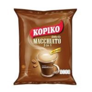 กาแฟสำเร็จรูป โกปิโก้ มัคคิอาโต Kopiko Macchiato (3In1) บรรจุ20ซอง