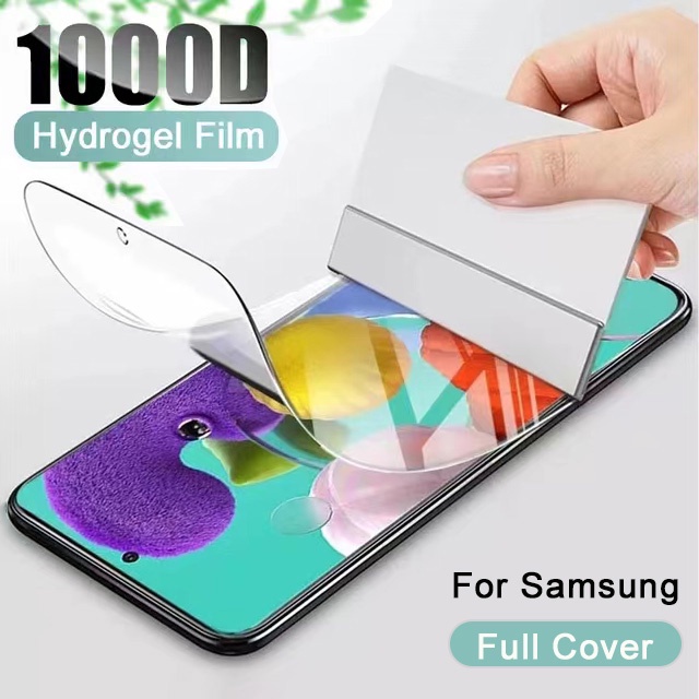 ฟิล์มไฮโดรเจลกันรอย แบบเต็มจอ ขอบโค้ง สำหรับ For Samsung Galaxy A16 A06 A55 5G A35 A15 A25 A05 A05s A24 4G A54 A34 A14 A04s A04 A53 A52s A33 A73 A23 A13 A03 A03s A12 A22 A32 A52 A71 A51 A50 A50s A70 A42 A31 A30 A30s A21s A20 A20s