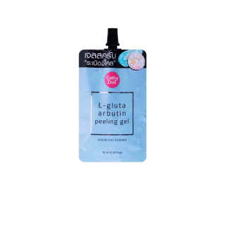 แท้ ล้างสต็อก เคที่ดอลล์ เจลสครับ ระเบิดขี้ไคล Cathy Doll L-Gluta Arbutin Peeling Gel Ocean Salt Essence