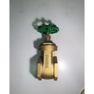 SANWA ประตูน้ำทองเหลือง ซันวา 3 นิ้ว  Brass gate valve