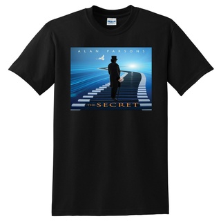 [S-5XL]เสื้อยืดผ้าฝ้าย 100% พิมพ์ลาย Alan Parsons The Secret Vinyl Cd ใส่สบาย