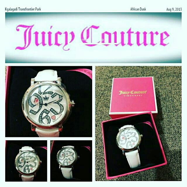 นาฬิกาแบรนด์JUICY COUTURE (สไตล์เดียวกับ Guess) เปลี่ยนเข็มวินาทีได้ 10 แบบ จากTime Deco