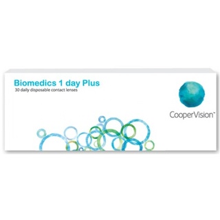 [กดโค้ด YEN99AUG ลด 80.-] Biomedics 1 Day Minus (สายตาสั้น) คอนแทคเลนส์รายวัน สำหรับใช้แล้วทิ้ง 1 กล่อง จำนวน 30 ชิ้น