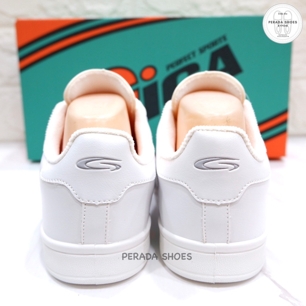 GIGA รุ่น GS03 รองเท้าพละ รองเท้าผ้าใบ แบบหนัง ไซส์ 36-41