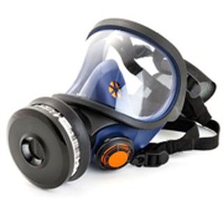 MKH01-1212  หน้ากากเต็มหน้า กันฝุ่นและสารเคมี แบบมีตลับกรอง / Full Face Mask PC-VISOR รุ่น SR200 ( 1 ชิ้น / กล่อง )