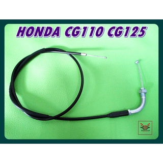 HONDA CG110 CG125 THROTTLE CABLE (L. 99 cm.) "HIGH QUALITY" // สายเร่ง (ความยาว 99 ซม) สินค้าคุณภาพดี