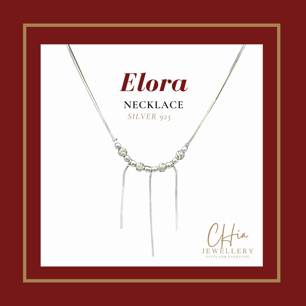 สร้อยคอ Chiia Elora ( เงิน 925) / Rantai Cia Elora ( เงิน 925 )