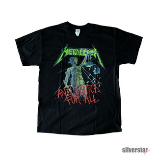 เสื้อวงลิขสิทธิ์แท้ Metallica - And justice for all | ร้าน Silverstarplus