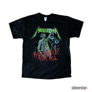 เสื้อวงลิขสิทธิ์แท้ Metallica - And justice for all | ร้าน Silverstarplus