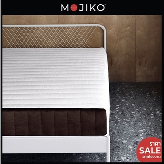 MOJIKO ที่นอนสปริงผ้านุ่มรุ่น ONE ไร้ขอบ หนา 9 นิ้ว สีขาว รับประกัน 10 ปี