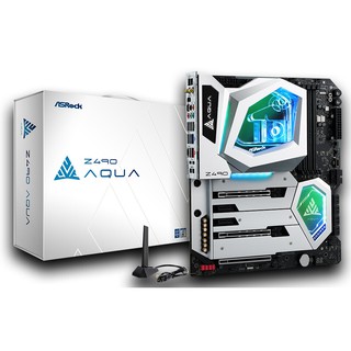 MAINBOARD เมนบอร์ด Intel 1200 ASROCK Z490 AQUA