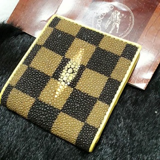 stingray bifold wallet premiumกระเป๋าสตางค์หนังปลากระเบนแท้