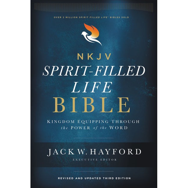 NKJV Spirit-Filled Life Bible, 3rd Edition• HARDCOVER • พระคัมภีร์ภาษาอังกฤษ * พิมพ์สบาย * Chosen Tr
