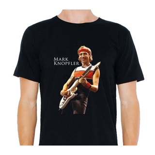 เสื้อยืดผ้าฝ้าย เสื้อเชิ้ตลําลอง ลาย Mark Knopfler And Dire Straits หลากสี แฟชั่นฤดูร้อน สําหรับผู้ชาย