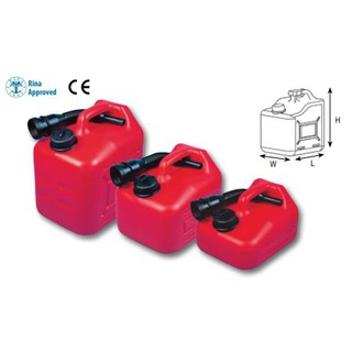 ถังเชื้อเพลิง ถังน้ำมันแบบพกพาพร้อมพวย JERRYCAN Portable Fuel Tank [Nuova Rade - 43600,43602, 43604, 43598]